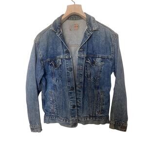 Vintage Levi’s Blue Denim Trucker Jacket 511 Unisex Size XL 80’s 90’s USA